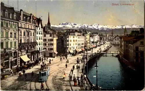 Zürich - Limmatquai -143260