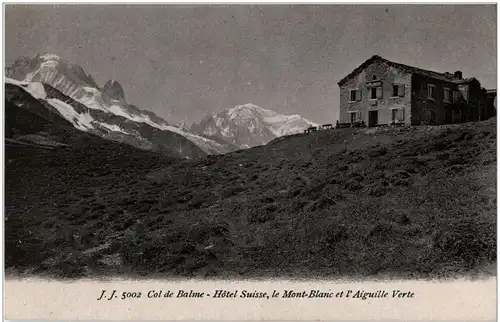 Col de Balme - Hotel Suisse -8528