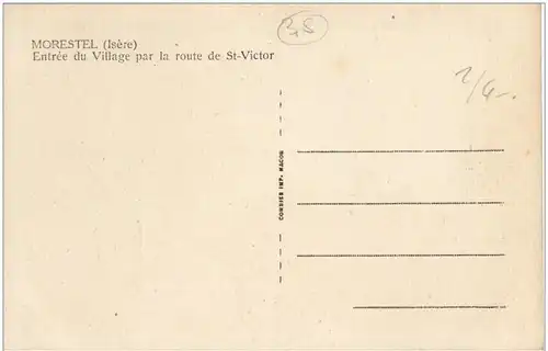 Morestel - Entree du Village -8586