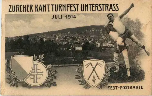 Zürich - Kant. Turnfest Unterstrass 1914 -143500