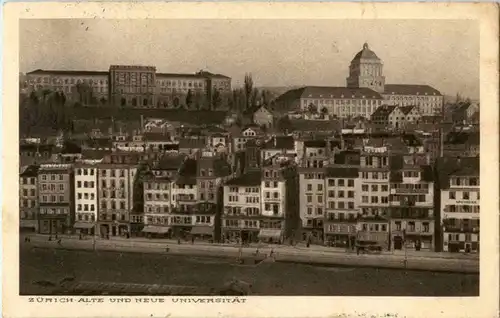 Zürich - Alte und neue Universität -142858