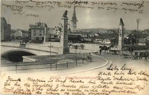 Zürich - Stauffacherbrücke -142904