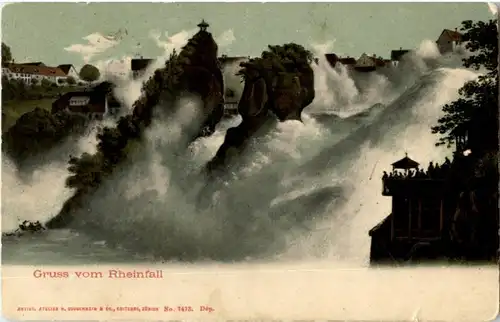 Gruss vom Rheinfall -145394