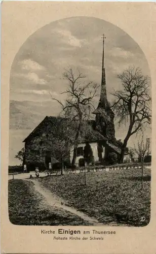 Kirche Einigen am Thunersee -141966