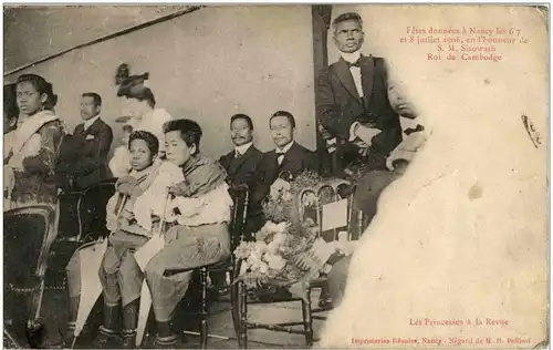 Roi de Cambodge Fetes donnes a Nancy 1906 -9178