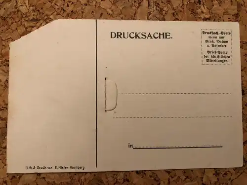 Gruss aus Nürnberg - mechanische Karte -189266