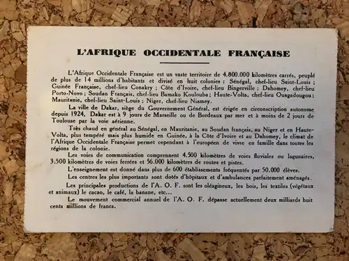 Dakar - Haute Volta -189238