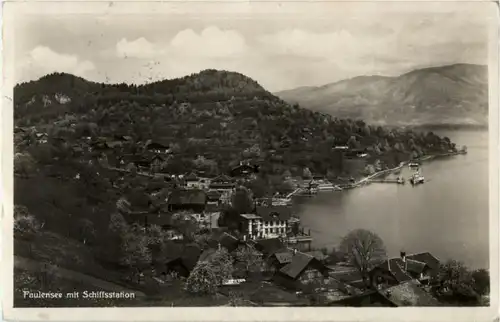 Faulensee am Thunersee - Schiffstation -142016