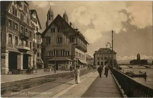 Zürich - Rathausquai -143402