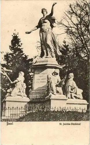 Basel - St. Jacobs Denkmal -145352