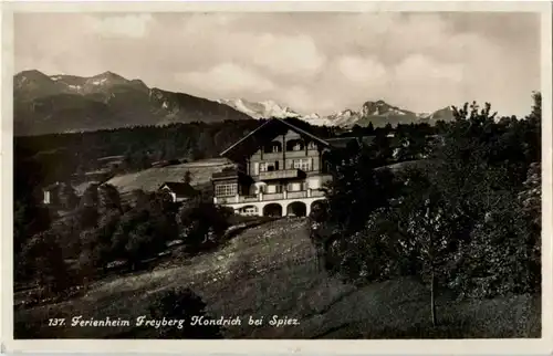 Honrich bei Spiez - Ferienheim Freyberg -142192