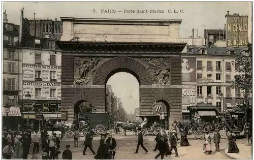 Paris - Porte Saint Martin -9506