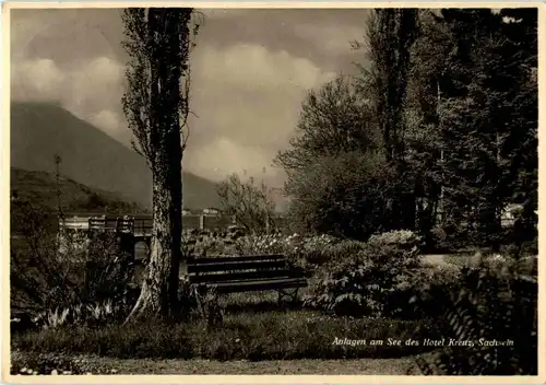 Sachseln - Anlagen am See des Hotel Kreuz -145594