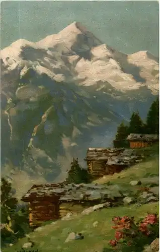 Bietschhorn - Künstlerkarte -145316