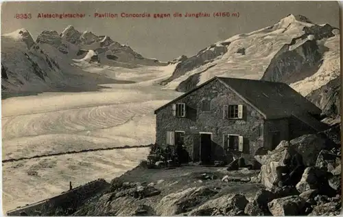 Aletschgletscher - Pavillon Concordia -144594