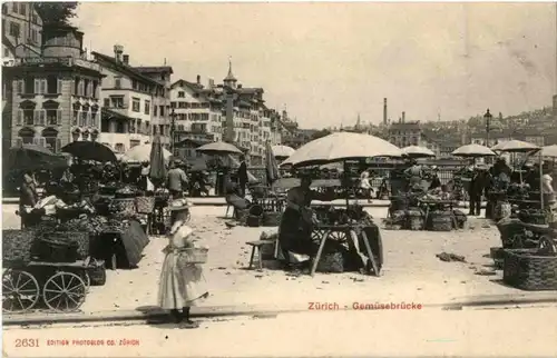 Zürich -Gemüsebrücke -143708