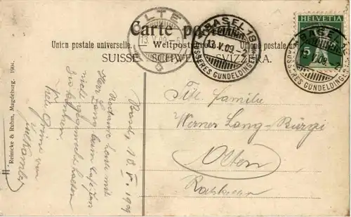 Basel - Strassburger Denkmal -144402