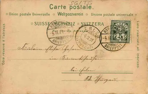 Gruss vom Bodensee - Rorschach - Romanshorn - Litho -144638