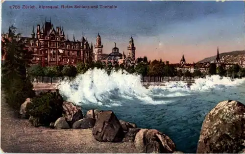 Zürich - Alpenquai -145814