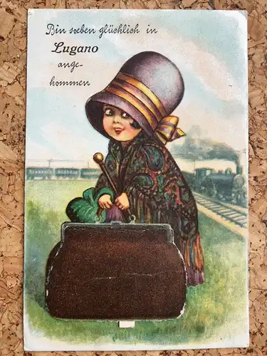 Lugano - mechanische Karte -189354