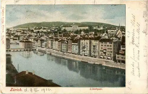Zürich - Limatquai -145854