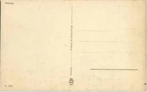 Vitznau - Künstlerkarte -145686