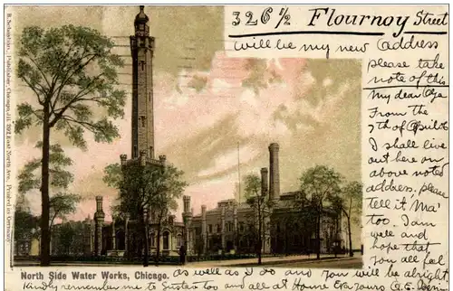 Chicago - North Side Water Works -104462