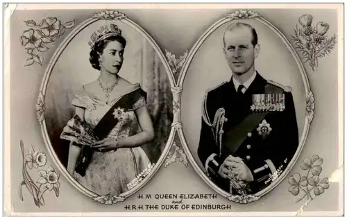 Queen Elizabeth and the Duke of Edinburgh -104590