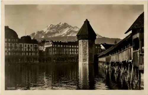 Luzern - Wasserturm -145880
