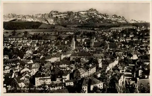 St. Gallen mit Säntis -145074