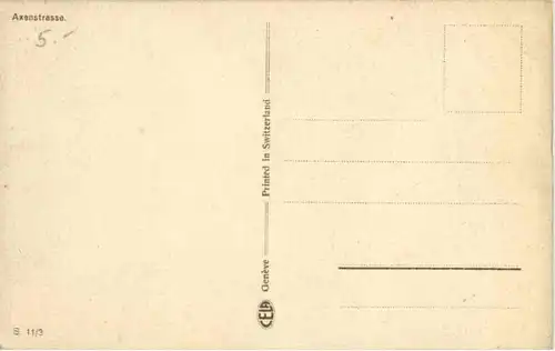 Axenstrasse - Künstlerkarte -145344