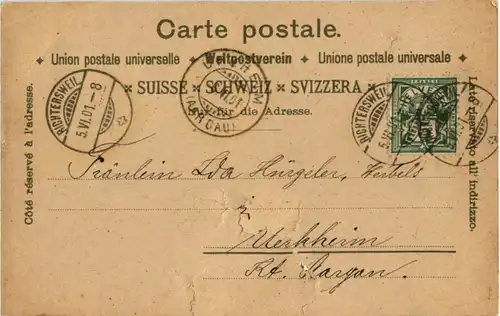 Gruss aus Richtersweil - Litho -145800