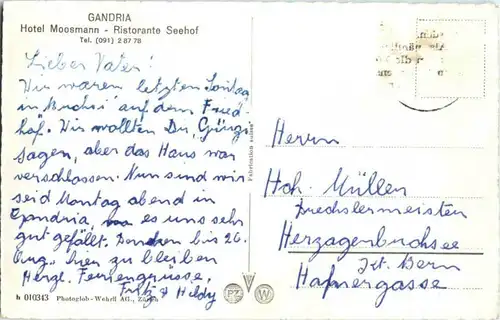 Gandria - Albergo Moosmann -145386