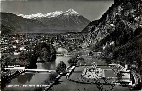 Interlaken - Unterseen und Niesen -144420