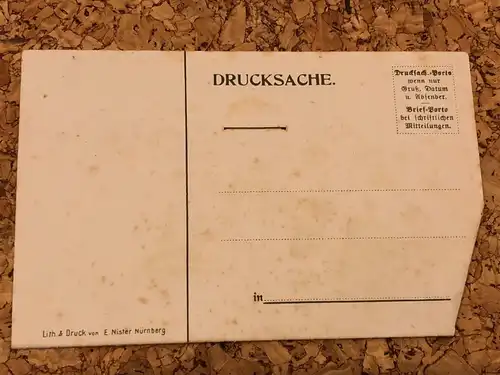 Nürnberg - Mechanische Karte -189278