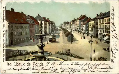 La Chaux de Fonds - mit Tram -146398