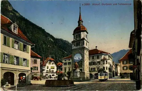 Altdorf - Dorfplatz -143196