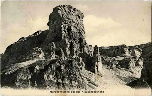 Märchenstöckli bei der Klausenpasshöhe -145384