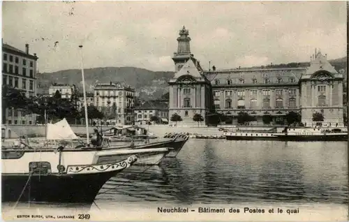 Neuchatel - Batiment des Postes -146558