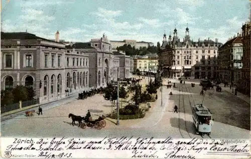 Zürich - Bahnhofplatz -143274