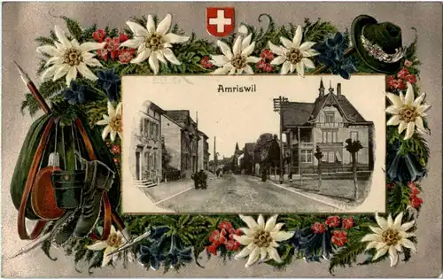 Amriswil - Prägekaarte -146358