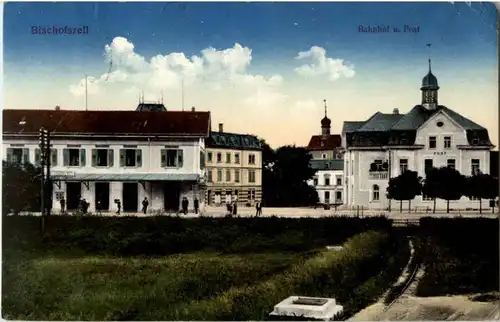 Bischofszell - Bahnhof und Post -146294