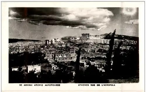 Athenes vue de l Acropole -105254