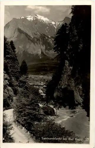 Taminaschlucht bei Bad Ragaz -145446