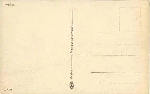 Jungfrau - Künstlerkarte -145678