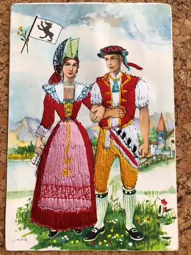 Costumes d Appenzell - Bestickt -189386