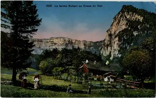 La ferme Robert au Creux du Van -146522