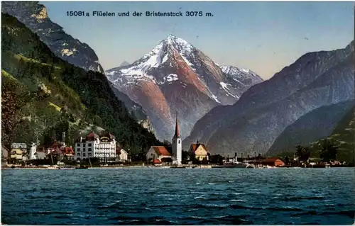 Schwarzenberg Flüelen und der Bristenstock -145740