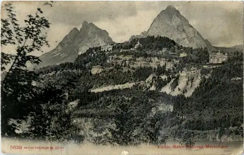 elekt. Bahn Brunnen Morschach -145674