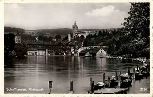 Schaffhausen - Rheinquai -145078
